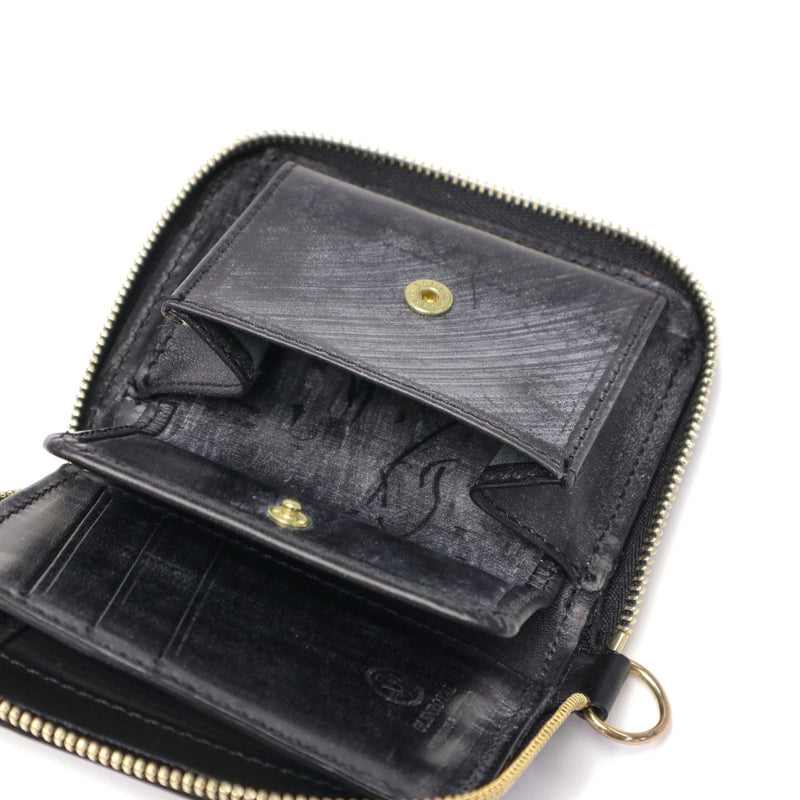 【正規品3カ月保証】 グレンロイヤル 財布 メンズ レディース コンパクト GLENROYAL 二つ折 二つ折り ブランド おしゃれ 本革 革 レザー ミニ財布 小銭入れあり ラウンドファスナー SMALL ZIP WALLET 03-5814