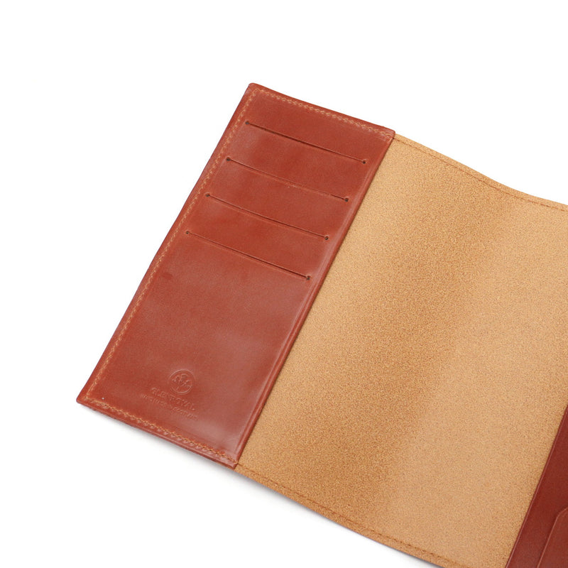 【正規品3カ月保証】 グレンロイヤル 手帳カバー 革 本革 おしゃれ GLENROYAL スリム レザー メンズ レディース 手帳ケース A6 ダイアリーカバー (カードスリット付) A6 DIARY COVER WITH CARD SLOTS 03-5782