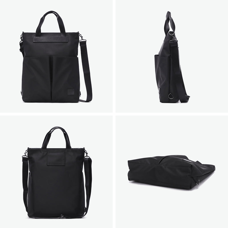 【正規品3カ月保証】 グレンロイヤル トートバッグ メンズ レディース A4 ファスナー付き GLENROYAL 縦型 ブランド 通勤 リュック ショルダー バッグ 3wayトートバッグ 3WAY TOTE BAG NYLON TWILL J2-0018