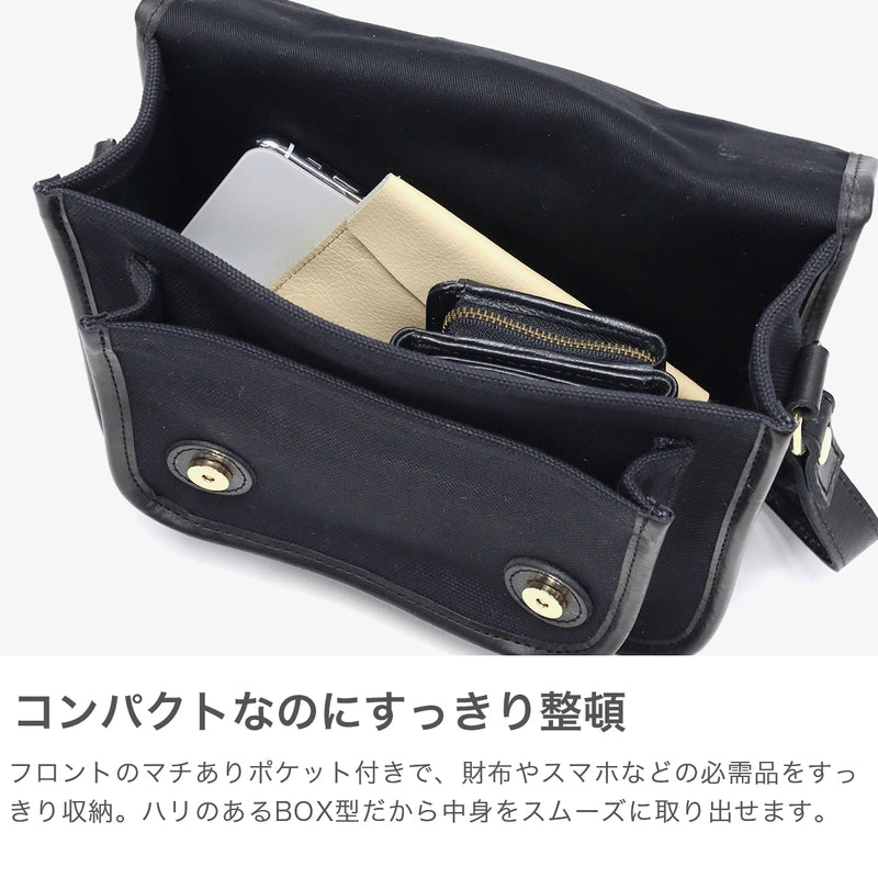 【正規品3カ月保証】 グレンロイヤル ショルダーバッグ レディース メンズ 斜めがけバッグ 小さめ GLENROYAL ブランド 大人 おしゃれ 上品 ミニ バッグ キャンバス生地 本革 A5 CANVAS SATCHEL 9INCH J2-0036
