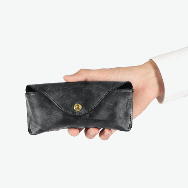 【正規品3カ月保証】 グレンロイヤル メガネケース おしゃれ 大人 革 メンズ レディース GLENROYAL 革 牛革 レザー ブライドルレザー 眼鏡入れ グラスコード ブランド 軽量 サングラス OPTICAL CASE 03-5790