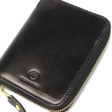 【正規品3カ月保証】 グレンロイヤル 二つ折り財布 メンズ レディース ブランド 財布 GLENROYAL 本革 コードバン ファスナー 小銭入れあり カード 小銭 小さめ ミニ コンパクト 馬革 SMALL ZIP WALLET J2-0025