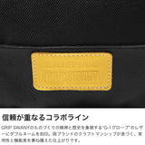 グリップスワニー ボディバッグ メンズ レディース 大きめ 大容量 GRIP SWANY ウエストバッグ ブランド かっこいい レザー ナイロン 軽い 軽量 斜めがけ 日本製 3.9L A5 BRIEFING×GRIP CROSSBODY BAG BRW261L34