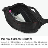 グリップスワニー ボディバッグ メンズ レディース 大きめ 大容量 GRIP SWANY ウエストバッグ ブランド かっこいい レザー ナイロン 軽い 軽量 斜めがけ 日本製 3.9L A5 BRIEFING×GRIP CROSSBODY BAG BRW261L34