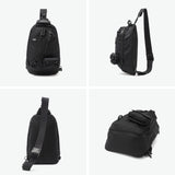 ハーヴェストレーベル ボディバッグ メンズ レディース ブランド ワンショルダー HARVEST LABEL かっこいい 大容量 軽量 丈夫 縦型 B5 タブレット収納 11インチ 日本製 ReLoad スリングバッグ HGL-0188