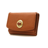 ハシバミ 財布 レディース 小さい HASHIBAMI ブランド コンパクト ミニ財布 天然石 本革 牛革 レザー かわいい 三つ折り財布 BOX型小銭入れ カード パワーストーン 天然石ミニウォレット Ha-2008-729