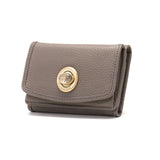 ハシバミ 財布 レディース 小さい HASHIBAMI ブランド コンパクト ミニ財布 天然石 本革 牛革 レザー かわいい 三つ折り財布 BOX型小銭入れ カード パワーストーン 天然石ミニウォレット Ha-2008-729