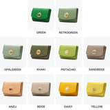 ハシバミ 財布 レディース 小さい HASHIBAMI ブランド コンパクト ミニ財布 天然石 本革 牛革 レザー かわいい 三つ折り財布 BOX型小銭入れ カード パワーストーン 天然石ミニウォレット Ha-2008-729