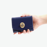 ハシバミ 財布 レディース 小さい HASHIBAMI ブランド コンパクト ミニ財布 天然石 本革 牛革 レザー かわいい 三つ折り財布 BOX型小銭入れ カード パワーストーン 天然石ミニウォレット Ha-2008-729