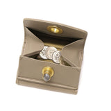 ハシバミ 財布 レディース 小さい HASHIBAMI ブランド コンパクト ミニ財布 天然石 本革 牛革 レザー かわいい 三つ折り財布 BOX型小銭入れ カード パワーストーン 天然石ミニウォレット Ha-2008-729