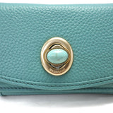 ハシバミ 財布 レディース 小さい HASHIBAMI ブランド コンパクト ミニ財布 天然石 本革 牛革 レザー かわいい 三つ折り財布 BOX型小銭入れ カード パワーストーン 天然石ミニウォレット Ha-2008-729