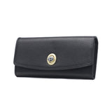 ハシバミ 長財布 レディース カード HASHIBAMI 財布 ブランド 大容量 本革 革 レザー おしゃれ かわいい かぶせ フラップ 小銭入れ パワーストーン 大人 上品 シンプル 天然石 ロングウォレット Ha-2104-306