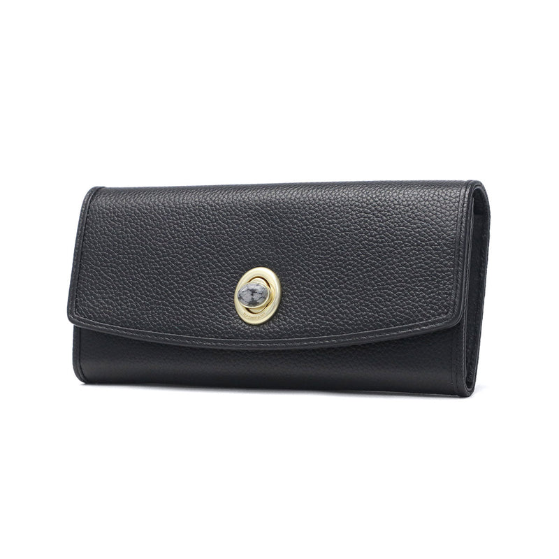 ハシバミ 長財布 レディース カード HASHIBAMI 財布 ブランド 大容量 本革 革 レザー おしゃれ かわいい かぶせ フラップ 小銭入れ パワーストーン 大人 上品 シンプル 天然石 ロングウォレット Ha-2104-306