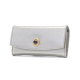 ハシバミ 長財布 レディース カード HASHIBAMI 財布 ブランド 大容量 本革 革 レザー おしゃれ かわいい かぶせ フラップ 小銭入れ パワーストーン 大人 上品 シンプル 天然石 ロングウォレット Ha-2104-306