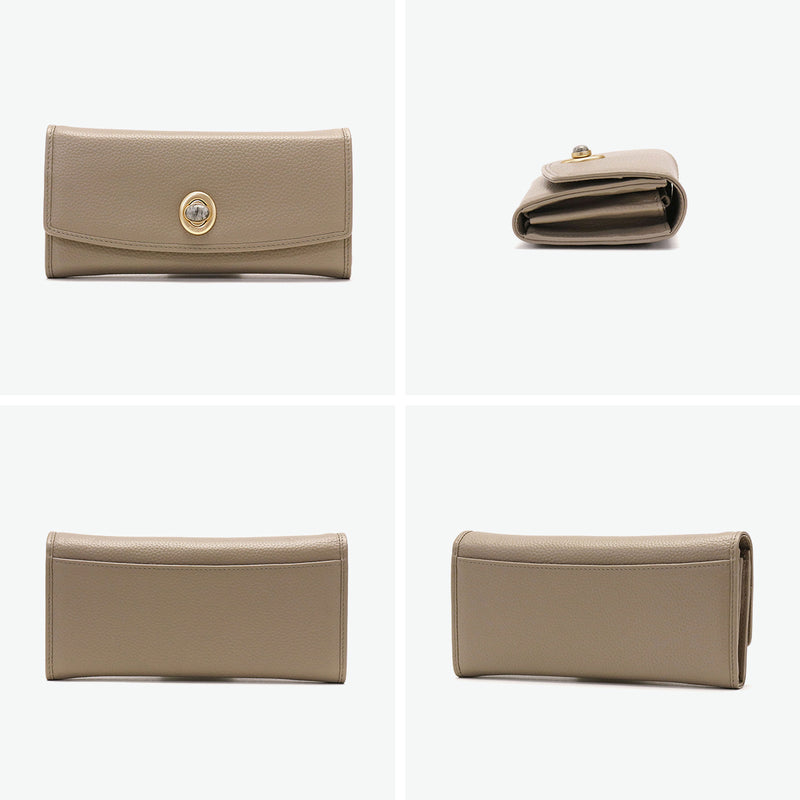 ハシバミ 長財布 レディース カード HASHIBAMI 財布 ブランド 大容量 本革 革 レザー おしゃれ かわいい かぶせ フラップ 小銭入れ パワーストーン 大人 上品 シンプル 天然石 ロングウォレット Ha-2104-306