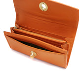 ハシバミ 長財布 レディース カード HASHIBAMI 財布 ブランド 大容量 本革 革 レザー おしゃれ かわいい かぶせ フラップ 小銭入れ パワーストーン 大人 上品 シンプル 天然石 ロングウォレット Ha-2104-306