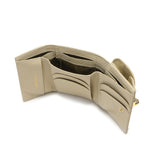 ハシバミ 三つ折り財布 レディース 小さい ブランド HASHIBAMI 財布 本革 革 レザー おしゃれ かわいい コンパクト ミニ 三つ折り 小銭入れ 大人 上品 黒 ニュー ラウンドフォルム ミニウォレット Ha-1711-453