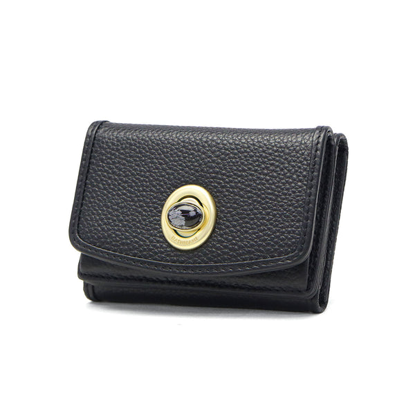 ハシバミ 財布 レディース 小さい HASHIBAMI ブランド コンパクト ミニ財布 天然石 本革 牛革 レザー かわいい 三つ折り財布 BOX型小銭入れ カード パワーストーン 天然石ミニウォレット Ha-2008-729