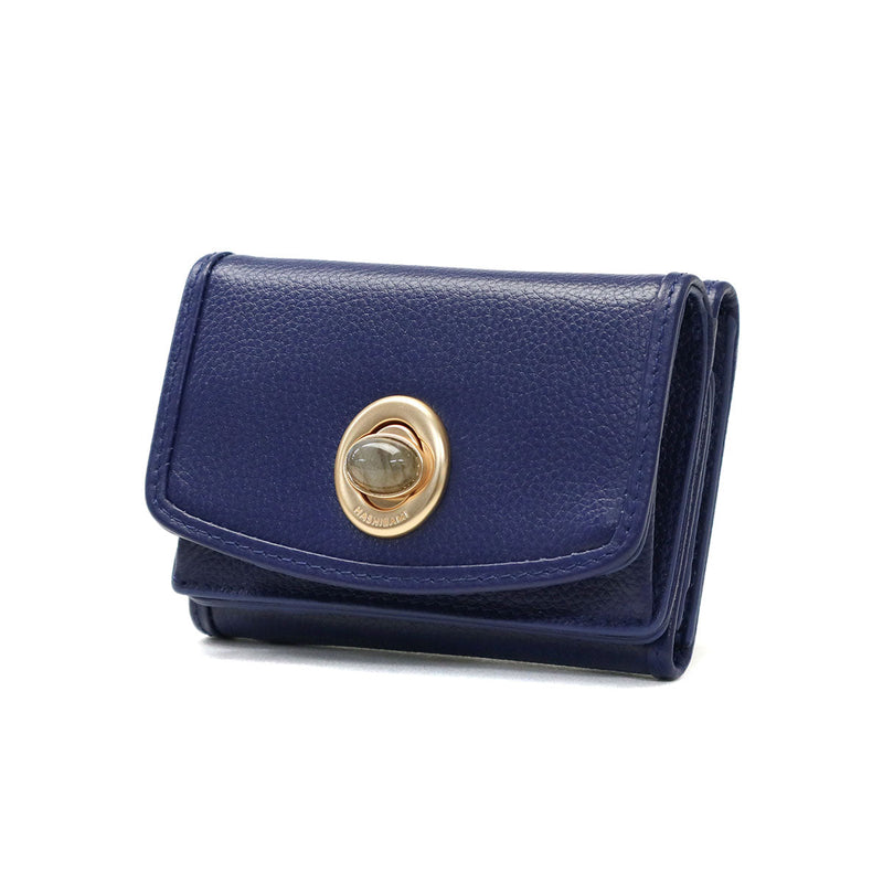 ハシバミ 財布 レディース 小さい HASHIBAMI ブランド コンパクト ミニ財布 天然石 本革 牛革 レザー かわいい 三つ折り財布 BOX型小銭入れ カード パワーストーン 天然石ミニウォレット Ha-2008-729