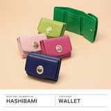 ハシバミ 財布 レディース 小さい HASHIBAMI ブランド コンパクト ミニ財布 天然石 本革 牛革 レザー かわいい 三つ折り財布 BOX型小銭入れ カード パワーストーン 天然石ミニウォレット Ha-2008-729