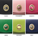 ハシバミ 財布 レディース 小さい HASHIBAMI ブランド コンパクト ミニ財布 天然石 本革 牛革 レザー かわいい 三つ折り財布 BOX型小銭入れ カード パワーストーン 天然石ミニウォレット Ha-2008-729