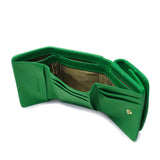 ハシバミ 財布 レディース 小さい HASHIBAMI ブランド コンパクト ミニ財布 天然石 本革 牛革 レザー かわいい 三つ折り財布 BOX型小銭入れ カード パワーストーン 天然石ミニウォレット Ha-2008-729