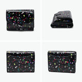 ハシバミ 財布 レディース 三つ折り ミニ コンパクト HASHIBAMI ブランド ウォレット おしゃれ かわいい 小さい 本革 レザー シープレザー 軽い 小銭ボックス 小銭入れ付き グリント Ha-2504-106