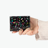 ハシバミ 財布 レディース 三つ折り ミニ コンパクト HASHIBAMI ブランド ウォレット おしゃれ かわいい 小さい 本革 レザー シープレザー 軽い 小銭ボックス 小銭入れ付き グリント Ha-2504-106