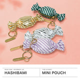 ハシバミ ポーチ 小物入れ 小さめ レディース HASHIBAMI チャーム ミニ かわいい ブランド アクセサリー キャンディ型 レザー ミニポーチ コインケース おしゃれ キャンディ ジップチャーム Ha-2410-327