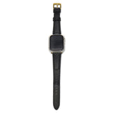 ハシバミ アップルウォッチバンド レディース 革 HASHIBAMI バンド レザー ウォッチベルト おしゃれ AppleWatch 大人 上品 シンプル ゴールド エイチビー アップルウォッチバンドG Ha-2506-623