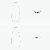 ハシバミ ネックレス レディース チェーン ロング HASHIBAMI 天然石 ヘマタイト キラキラ ゴールド シルバー 留め具 マグネット ワンタッチ ポーチ付き 重ね付け シンプル 立方体 極小(シルバー/ゴールド) 60cm HB2100248