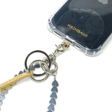 ハシバミ スマホストラップ ハンド 手首 HASHIBAMI ストラップ ハンドストラップ かわいい 可愛い おしゃれ スマートフォン スマホ 携帯 レディース 女性 ヘマタイト 天然石 ハート スマホハンドストラップ Ha-2500-500