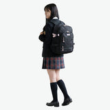 ヘム リュック レディース 通学 大容量 HeM バッグ おしゃれ 大きめ 女子 高校生 中学生 A4 B4 32L PC 撥水 かわいい ブランド リュックサック 2層 モル 二層式デイパック 39-72500