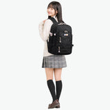 ヘム リュック レディース 通学 大容量 HeM バッグ おしゃれ 大きめ 女子 高校生 中学生 A4 B4 32L PC 撥水 かわいい ブランド リュックサック 2層 モル 二層式デイパック 39-72500