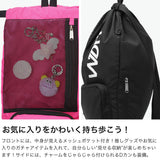 ヘム ナップサック レディース メンズ 高校生 おしゃれ HeM ブランド 軽い ポリエステル かわいい 部活 学校 中学生 ナップザック シンプル ロゴ 背負い スクバ A4 HeMfamコラボバッグ HINAKOナップ 39-73100