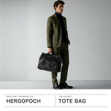 【正規取扱店】 エルゴポック トートバッグ メンズ 大きめ 大容量 A4 HERGOPOCH 本革 レザー ブランド 2WAY ショルダー バッグ 斜めがけ シンプル 柔らかい TC ソフトシュリンクレザー 2wayトートバッグ TC-TT
