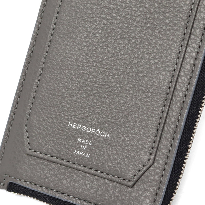【正規取扱店】 エルゴポック カードホルダー 財布 HERGOPOCH ブランド カードケース 薄型 小銭入れ 本革 レザー メンズ ミニ財布 おしゃれ スリム TC ソフトシュリンクレザー ファスナーカードホルダー TCW-FC