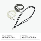 【正規取扱店】 エルゴポック ストラップ 紐 首掛け HERGOPOCH ネックストラップ ブランド 革 ショルダーストラップ 細め 本革 ひも レザーストラップ 単品 TC ソフトシュリンクレザー ストラップver.2 TCW-ST