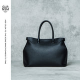 【正規取扱店】 エルゴポック トートバッグ メンズ B4 大きめ ブランド HERGOPOCH トート バッグ レザー カジュアル 本革 牛革 革 ビジネス 軽量 TL トリヨンラグーン シュリンクレザー トートバッグM TL-TTM