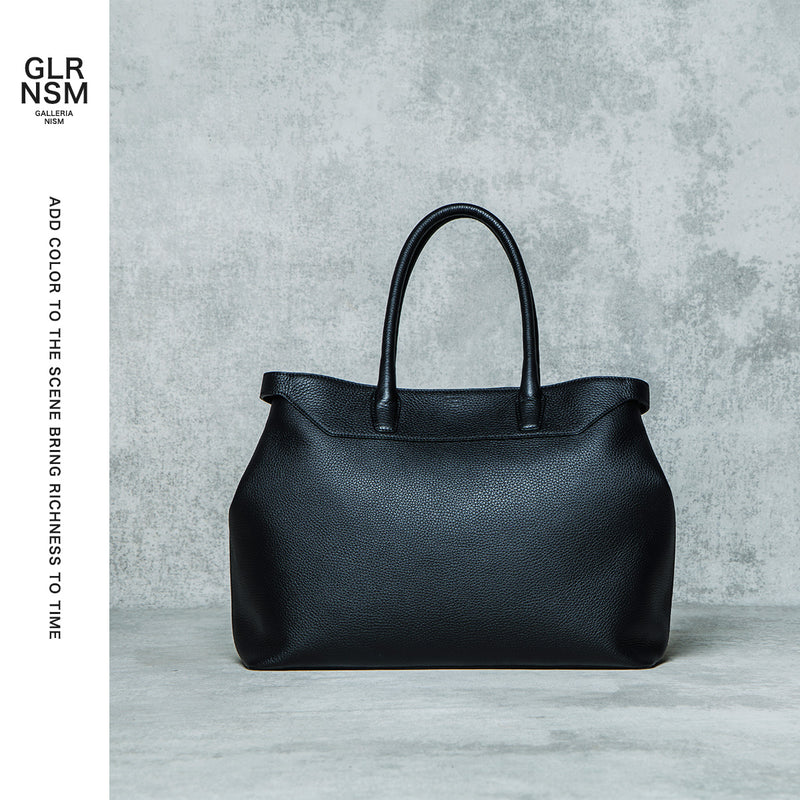 【正規取扱店】 エルゴポック トートバッグ メンズ B4 大きめ ブランド HERGOPOCH トート バッグ レザー カジュアル 本革 牛革 革 ビジネス 軽量 TL トリヨンラグーン シュリンクレザー トートバッグM TL-TTM