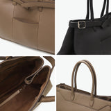 【正規取扱店】 エルゴポック トートバッグ メンズ B4 大きめ ブランド HERGOPOCH トート バッグ レザー カジュアル 本革 牛革 革 ビジネス 軽量 TL トリヨンラグーン シュリンクレザー トートバッグ TL-TT