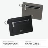 【正規取扱店】 エルゴポック カードホルダー メンズ スリム 本革 HERGOPOCH ブランド 薄型 日本製 革 レザー 牛革 マチなし カードケース おしゃれ TC ソフトシュリンクレザー スリムカードホルダー TCW-SCC