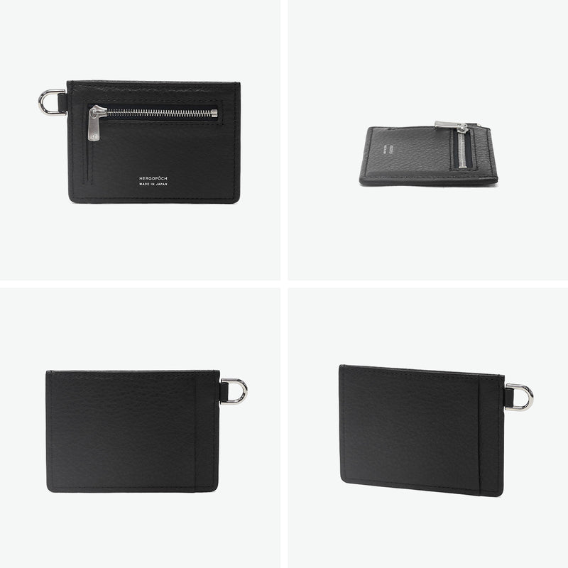 【正規取扱店】 エルゴポック カードホルダー メンズ スリム 本革 HERGOPOCH ブランド 薄型 日本製 革 レザー 牛革 マチなし カードケース おしゃれ TC ソフトシュリンクレザー スリムカードホルダー TCW-SCC