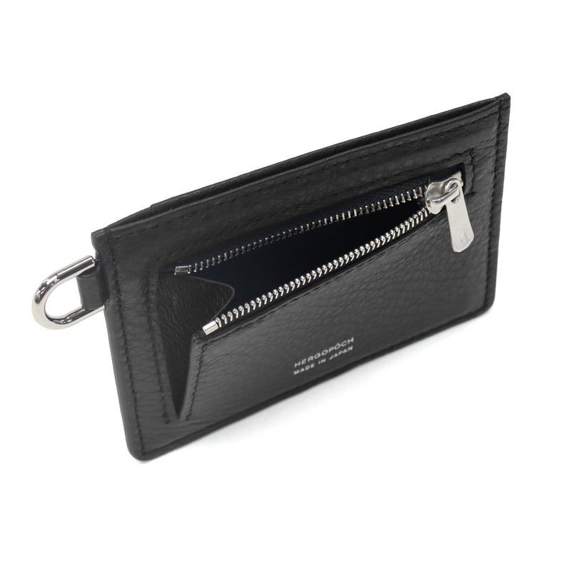 【正規取扱店】 エルゴポック カードホルダー メンズ スリム 本革 HERGOPOCH ブランド 薄型 日本製 革 レザー 牛革 マチなし カードケース おしゃれ TC ソフトシュリンクレザー スリムカードホルダー TCW-SCC