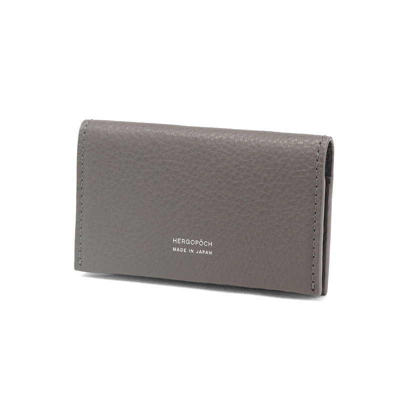 【正規取扱店】 エルゴポック 名刺入れ メンズ ブランド 本革 革 HERGOPOCH 日本製 薄型 レザー 牛革 カードケース おしゃれ ビジネス オフィス 名刺 シンプル TC ソフトシュリンクレザー 薄型名刺入れ TCW-SNAM