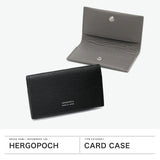 【正規取扱店】 エルゴポック 名刺入れ メンズ ブランド 本革 革 HERGOPOCH 日本製 薄型 レザー 牛革 カードケース おしゃれ ビジネス オフィス 名刺 シンプル TC ソフトシュリンクレザー 薄型名刺入れ TCW-SNAM