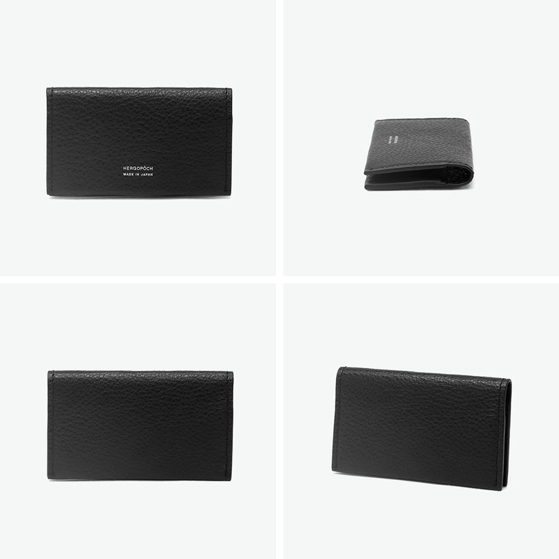 【正規取扱店】 エルゴポック 名刺入れ メンズ ブランド 本革 革 HERGOPOCH 日本製 薄型 レザー 牛革 カードケース おしゃれ ビジネス オフィス 名刺 シンプル TC ソフトシュリンクレザー 薄型名刺入れ TCW-SNAM