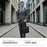 【正規取扱店】 エルゴポック トートバッグ メンズ レディース HERGOPOCH バッグ トート レザー 本革 革 ブランド 日本製 牛革 ファスナー ビジネス A4 ER Series エンボスレザートートバッグ ER-TT2