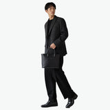 【正規取扱店】 エルゴポック トートバッグ メンズ 小さめ HERGOPOCH 本革 レザー トート バッグ ブランド 旅行 きれいめ カジュアル 日本製 B5 TL トリヨンラグーン シュリンクレザー ミニトートバッグ TL-MIT