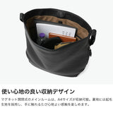 【正規取扱店】 エルゴポック ショルダーバッグ メンズ ブランド 斜めがけバッグ 大きめ 大容量 HERGOPOCH 本革 革 斜めがけ A4 TL トリヨンラグーン シュリンクレザー アジャスタブルショルダーバッグ TL-AS